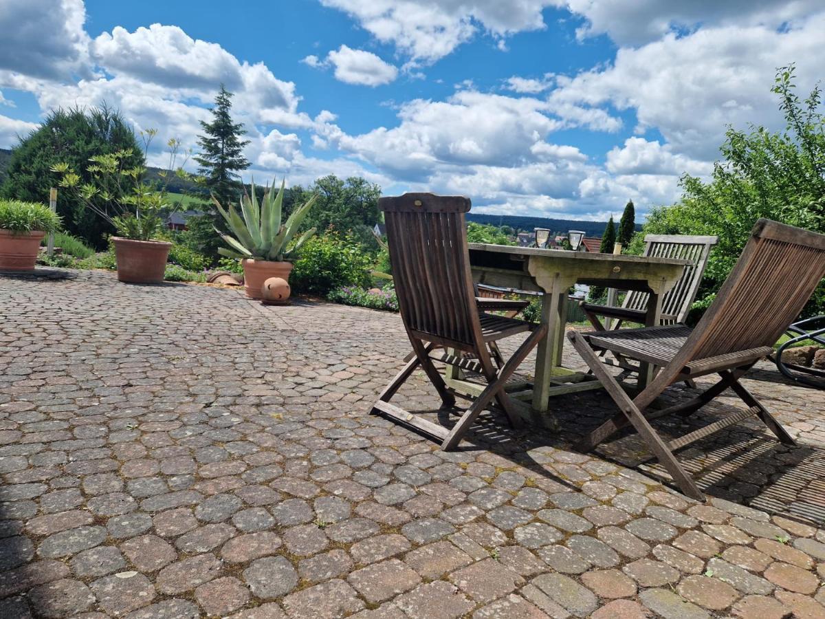 Ferienwohnung Am Sonnigen Haimberg Fulda Kültér fotó